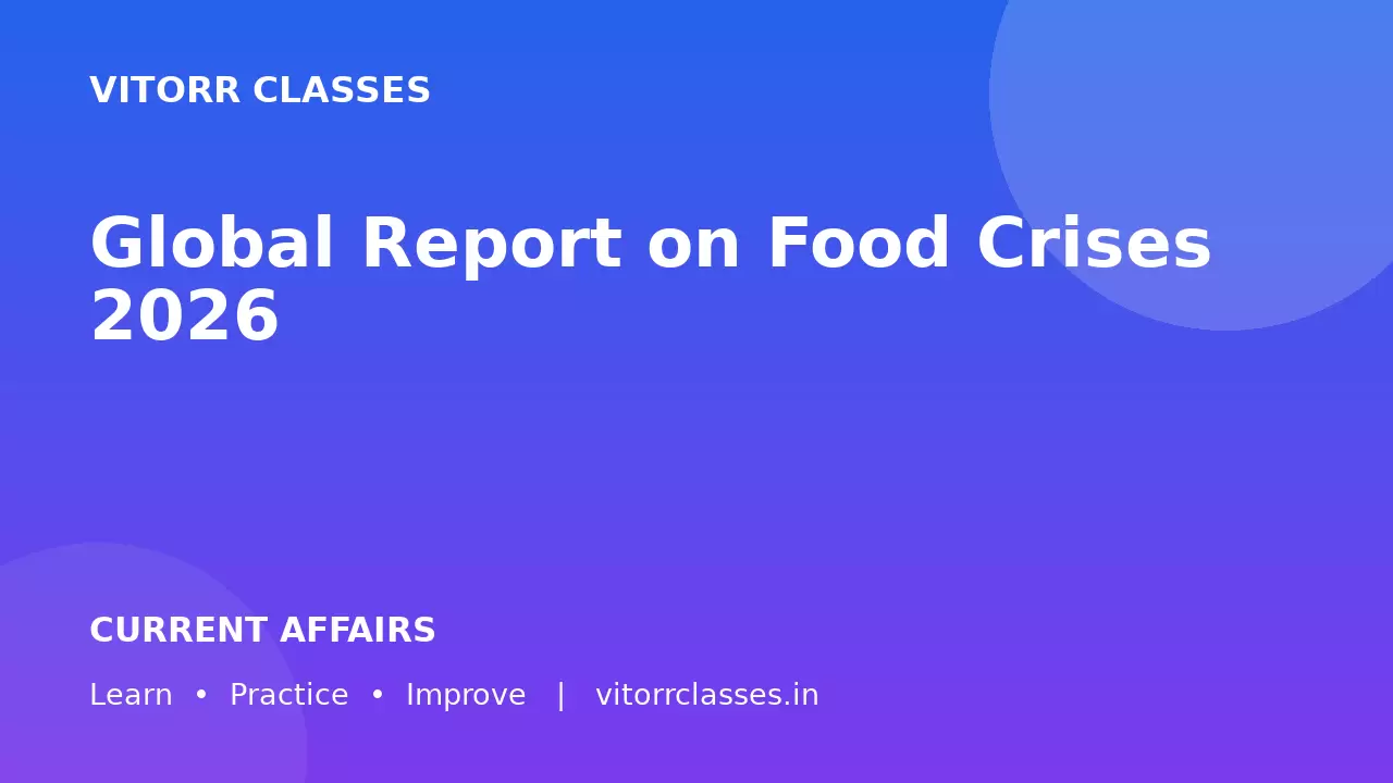 Global Report on Food Crises 2026