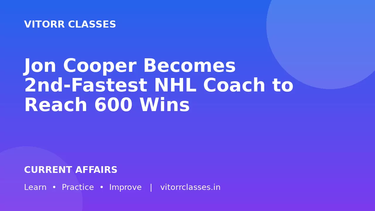 Jon Cooper Becomes 2nd-Fastest NHL Coach to Reach 600 Wins